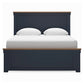 Landocken Queen Panel Bed with Mirrored Dresser, Chest and 2 Nightstands