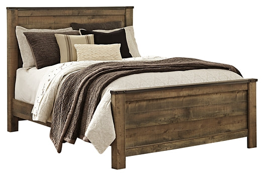 Trinell Queen Panel Bed with Dresser and 2 Nightstands