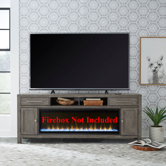 Fireplace TV Consoles - 78 Inch Fireplace TV Console