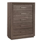 Horizons - King Storage Bed, Dresser & Mirror, Chest