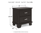 Covetown Full Panel Bed with Dresser and Nightstand