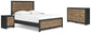 Vertani Queen Panel Bed with Dresser and 2 Nightstands