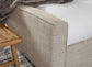 Dakmore California King Upholstered Bed with Dresser
