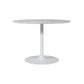 Rowan 54" Round Marble Pedestal Dining Table