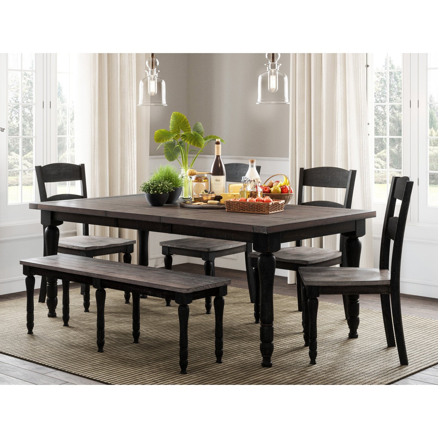 Madison County Extension Dining Table