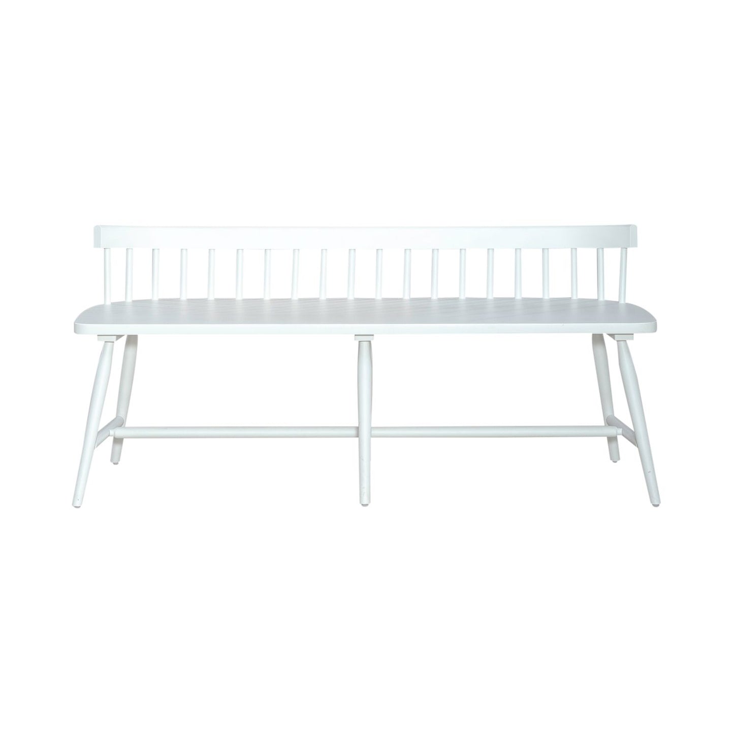 Capeside Cottage - Spindle Back Dining Bench - White (RTA)